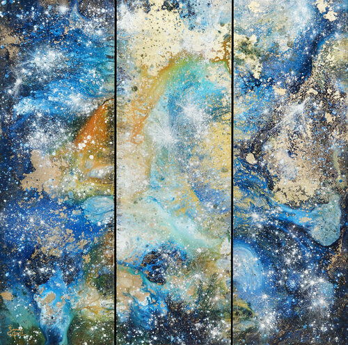 A Moment in All Dimensions XXV. de Sarah I. Avni, Pintura a la venta en Singulart