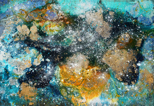 A Moment in All Dimesnsions XV. par Sarah I. Avni, Peinture en vente sur Singulart