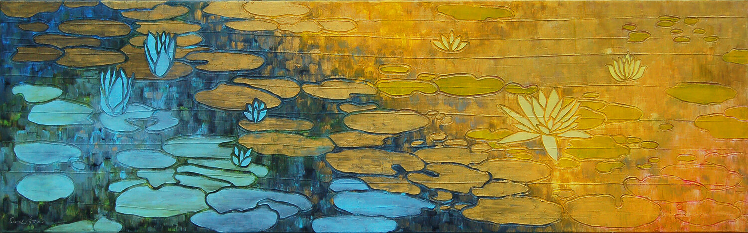 Water Lily Day and Night Sarah I. Avni