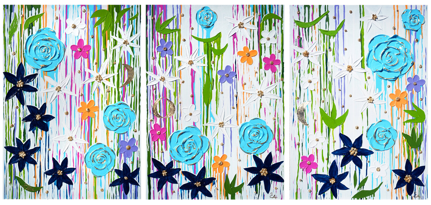 Dolce Vita 2., 3., 4. Sarah I. Avni Original painting for sale