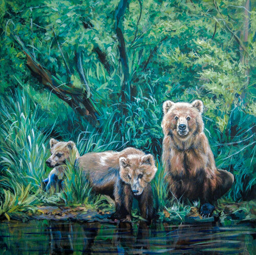 Three von Daniel Heinz, Malerei kaufen auf Singulart