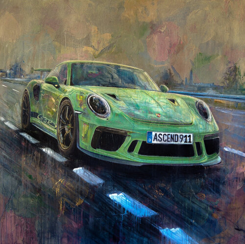 Ascend by Daniel Heinz, 油畫 for Sale on Singulart