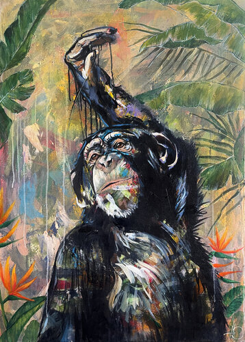 Stille Kontemplation de Daniel Heinz, Pintura a la venta en Singulart