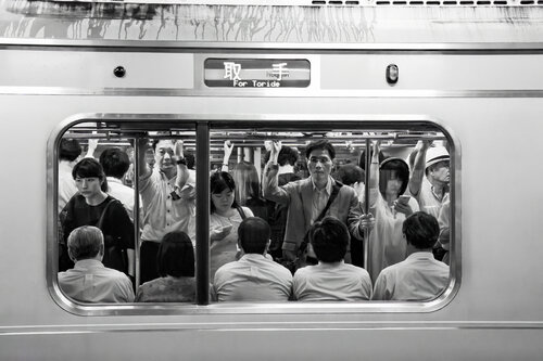 Rush hour van Olivier Schram, Fotografie te koop op Singulart