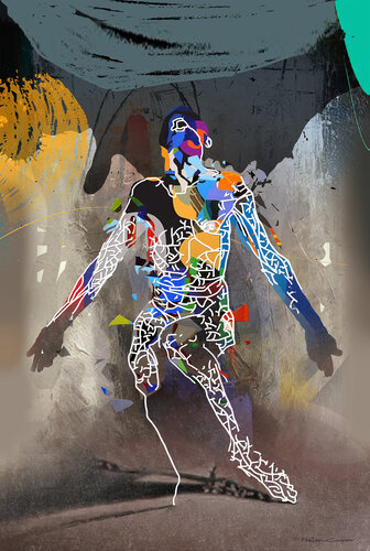" CRY OF THE BUTTERFLY " di Natan Cooper, Pittura in vendita su Singulart