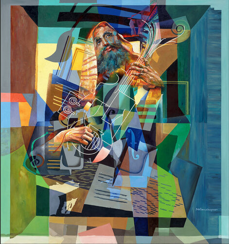 " LONGINGS " van Natan Cooper, Schilderij te koop op Singulart