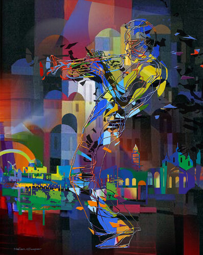 HORN by Natan Cooper, Print for Sale on Singulart