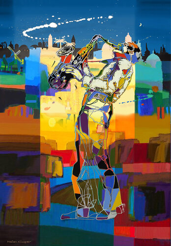 SAXOPHONE by Natan Cooper, Print for Sale on Singulart