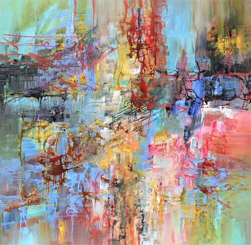 J.S. Bach, St. Matthew Passion by Ernestine Tahedl, 油畫 for Sale on Singulart