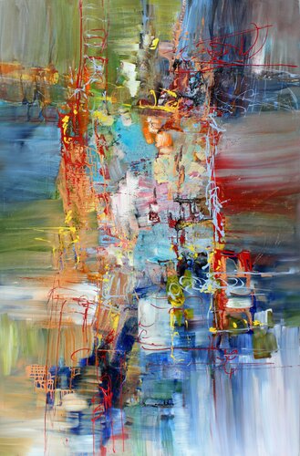 J.S. Bach, St Mathews Passion van Ernestine Tahedl, Schilderij te koop op Singulart
