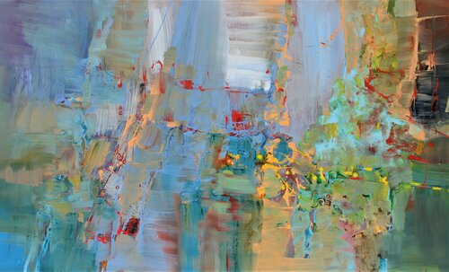 Jean Sibelius, Violin Concerto,  Allegro di Ernestine Tahedl, Pittura in vendita su Singulart