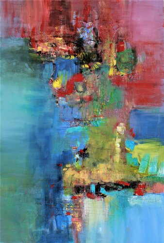 Anton Bruckner , Mass No. 2, Series IV van Ernestine Tahedl, Schilderij te koop op Singulart