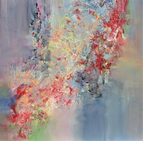 L.v. Beethoven, Triple Concert, Largo van Ernestine Tahedl, Schilderij te koop op Singulart