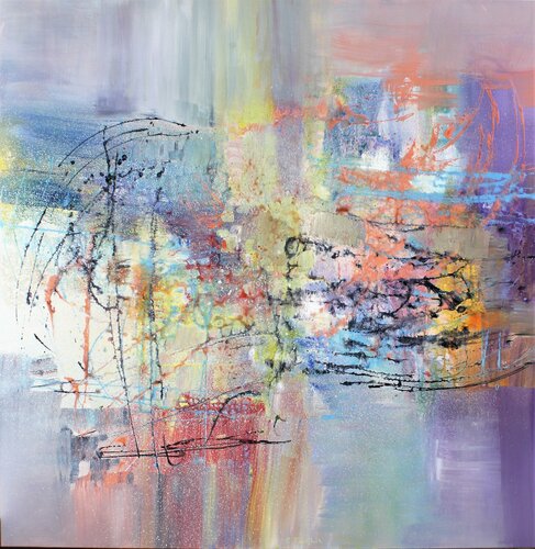 L.v Beethoven, Rasumovsky Quartet, Gracioso van Ernestine Tahedl, Schilderij te koop op Singulart