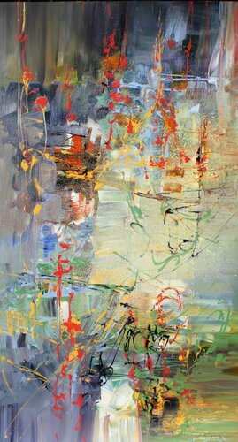 Anton Bruckner, Symphony No. 7 Scherzo van Ernestine Tahedl, Schilderij te koop op Singulart