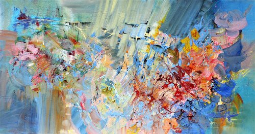 L.v. Beethoven, String Quartet no. 9, Menuetto van Ernestine Tahedl, Schilderij te koop op Singulart