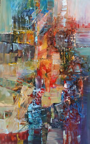 Anton Bruckner, Symphony No. 7 van Ernestine Tahedl, Schilderij te koop op Singulart