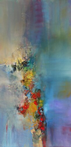Arnold Schoenberg, Verklaerte Nacht by Ernestine Tahedl, 油畫 for Sale on Singulart