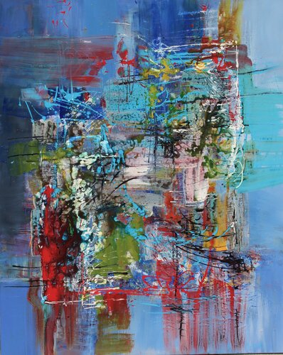 Bela Bartok, Concerto for for Orchestra van Ernestine Tahedl, Schilderij te koop op Singulart