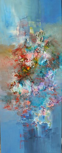 Bela Bartok, Nightmusic, No.X van Ernestine Tahedl, Schilderij te koop op Singulart