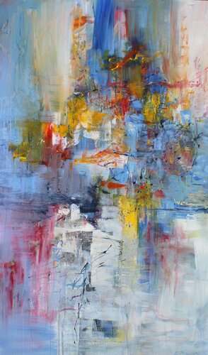 Franz Schubert, The Death and the Maiden, Presto by Ernestine Tahedl, 油畫 for Sale on Singulart