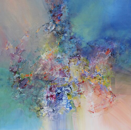 P.I. Tchaikovsky, Swan Lake, Version 1 van Ernestine Tahedl, Schilderij te koop op Singulart