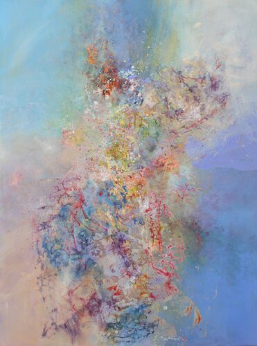 J.Haydn, Quartet , Die Lerche, Adagio van Ernestine Tahedl, Schilderij te koop op Singulart