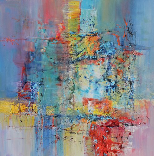 D. Shostakovitch, Walz No 2 van Ernestine Tahedl, Schilderij te koop op Singulart