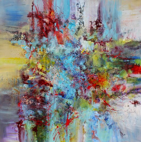 J.S. Bach, St. Matthews Passion van Ernestine Tahedl, Schilderij te koop op Singulart