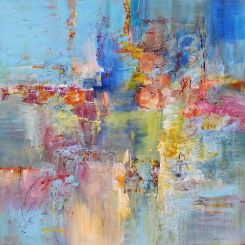 W.A. Mozart, Laudate Dominus by Ernestine Tahedl, 油畫 for Sale on Singulart