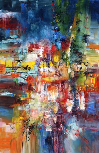 Johannes Brahms, Symphony No. 4 in E minor van Ernestine Tahedl, Schilderij te koop op Singulart
