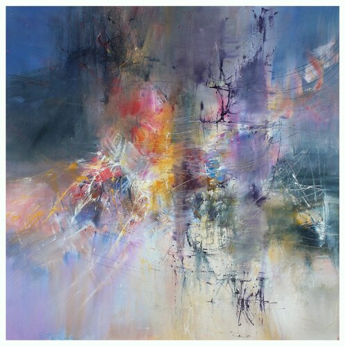 Béla Bartók, Suite Op. 14, Allegro Molto van Ernestine Tahedl, Schilderij te koop op Singulart