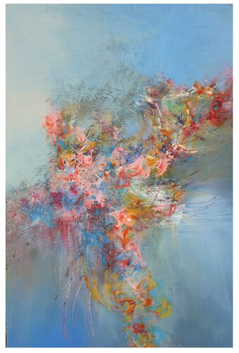 Franz Schubert, Trout Quintet van Ernestine Tahedl, Schilderij te koop op Singulart