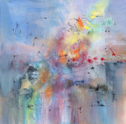 F. Schubert, String Quintet D 956, Version 2, de Ernestine Tahedl, Pintura a la venta en Singulart