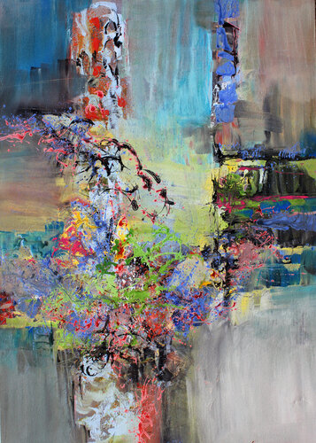 Anton Bruckner, Symphony No. 9, Finale von Ernestine Tahedl, Malerei kaufen auf Singulart