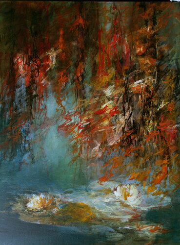 Serenety di Ernestine Tahedl, Pittura in vendita su Singulart