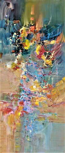 Dmitri Shostakovich, Vioala Sonata Op. 147 van Ernestine Tahedl, Schilderij te koop op Singulart