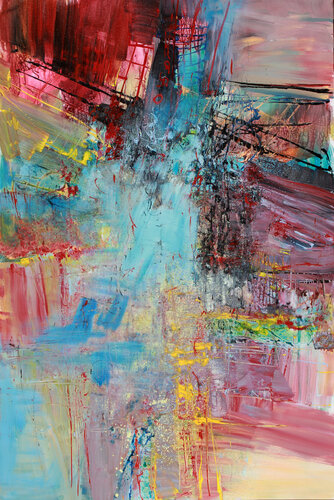 Anton Bruckner, Symphony No. 5 van Ernestine Tahedl, Schilderij te koop op Singulart