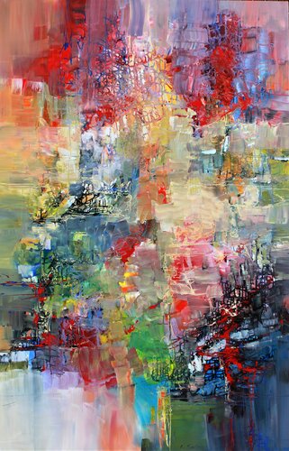 Wolfgang Amadeus Mozart, Requiem, Lacrimosa van Ernestine Tahedl, Schilderij te koop op Singulart