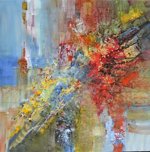 J.S. Bach,Cello Suite No. 6 di Ernestine Tahedl, Pittura in vendita su Singulart