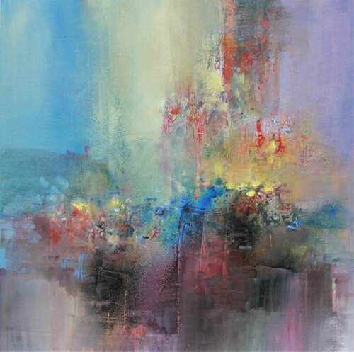 J.S.  Bach,   English Suite di Ernestine Tahedl, Pittura in vendita su Singulart