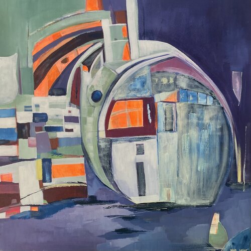 Voyage par nadia laine, Peinture en vente sur Singulart