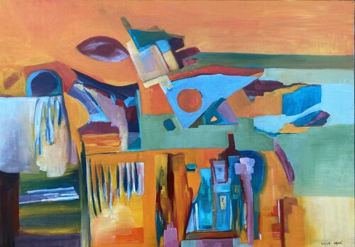 L été by nadia laine, Painting for Sale on Singulart