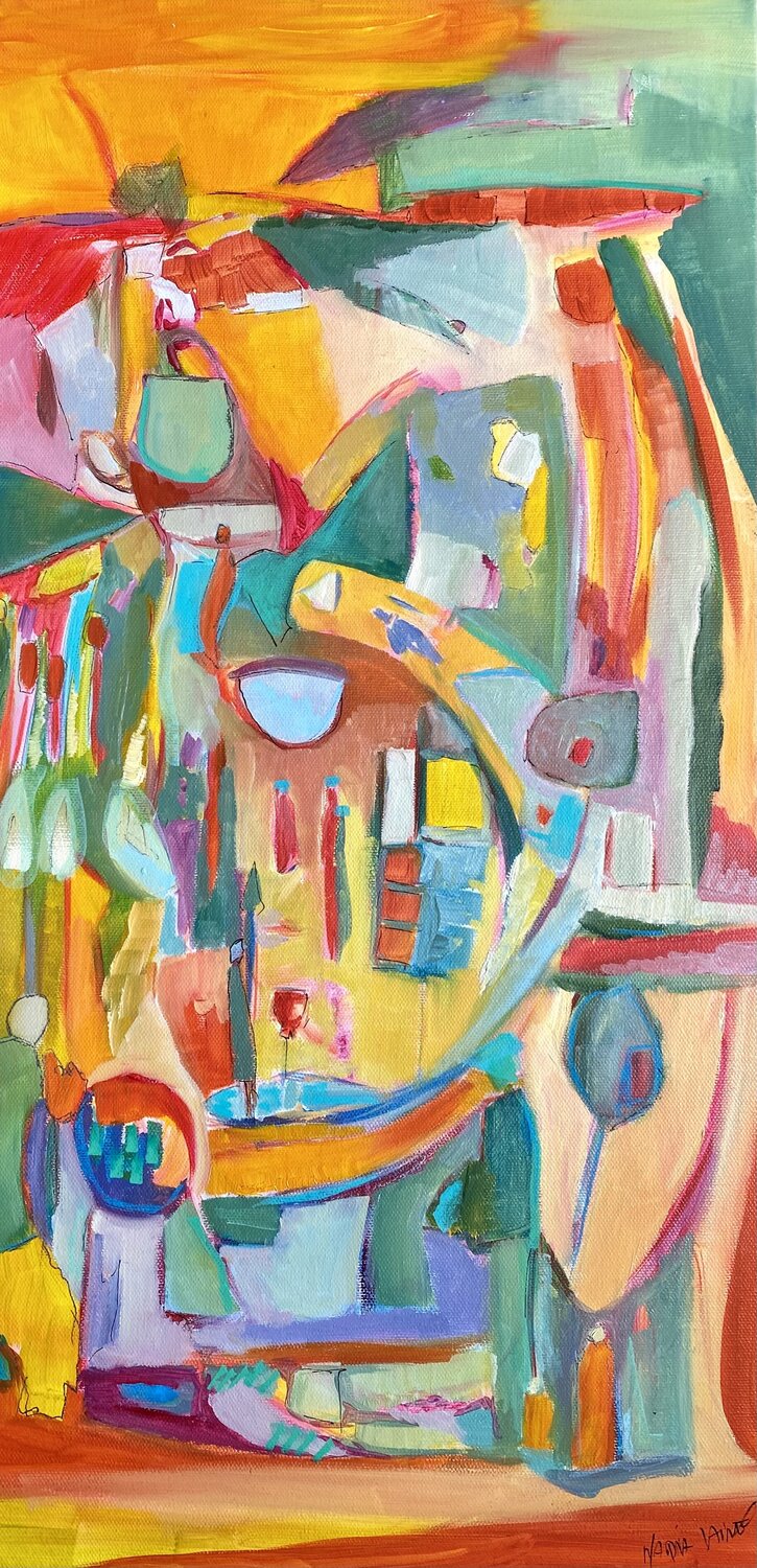 Symphonie nadia laine Peinture originale à vendre