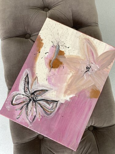 Floral Beauty No 6 de Christin Post, Pintura a la venta en Singulart