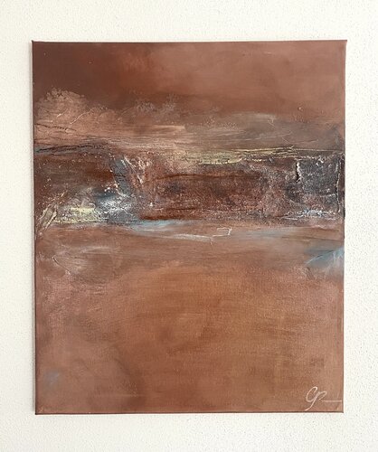 ORANGE LIGHT de Christin Post, Pintura a la venta en Singulart