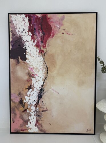 WHERE MY BOUNDARIES BLOOM by Christin Post, Painting for Sale on Singulart
