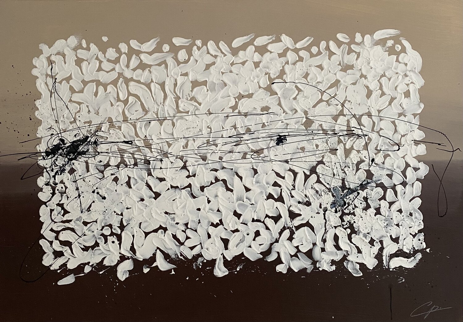 WHITE LEAVES Christin Post