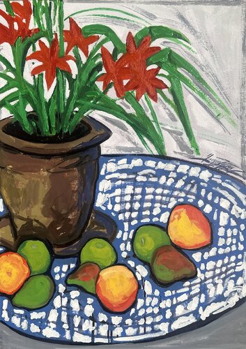 Autumn still life de Gayane Ghazanchyan, Pintura a la venta en Singulart
