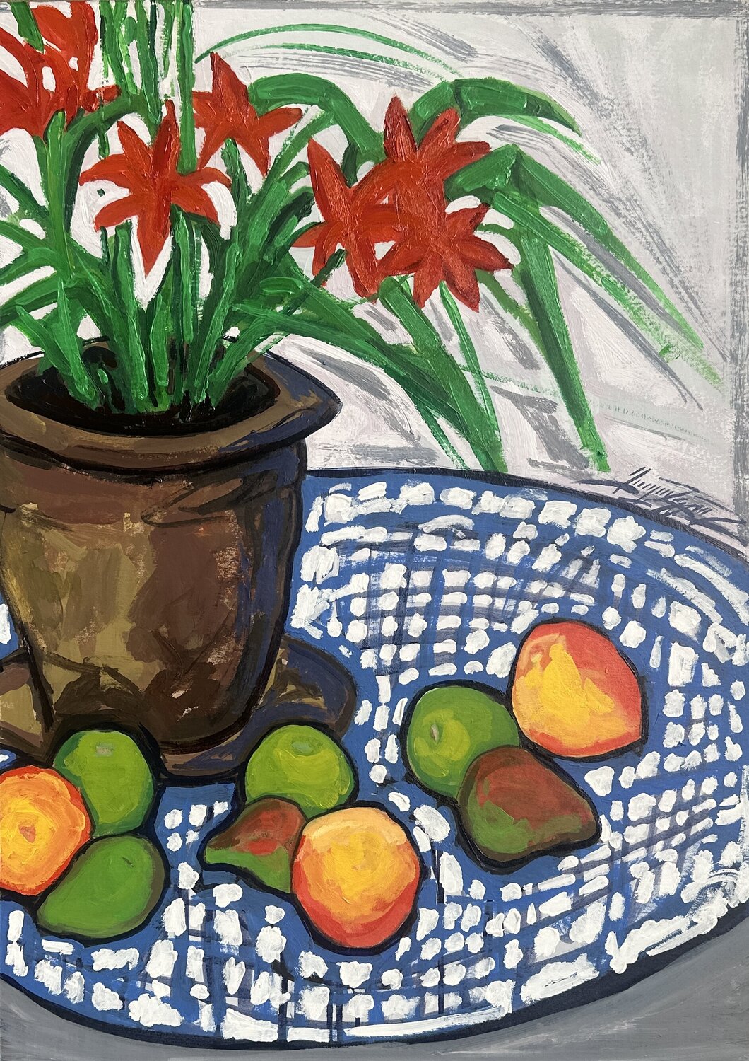 Autumn still life Gayane Ghazanchyan Originalgemälde zu verkaufen